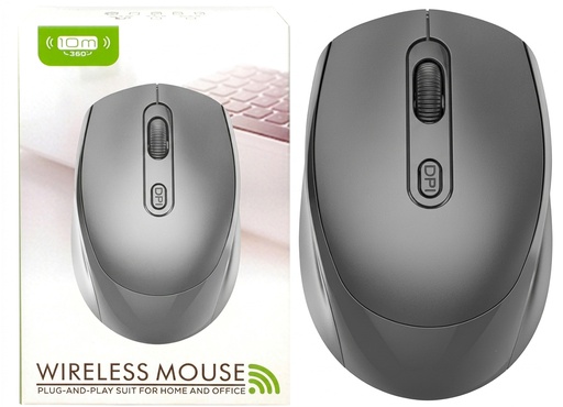 [951807] Mouse Jng Babk 2 En 1 Bt + 2.4Ghz Inalambrico Hasta 1200Dpi Bateria Interna Recargable 