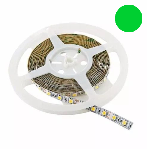 [1957] Ndl 5050W-60 - Tira Led 5050 5 Mts Ip20 Exterior Verde