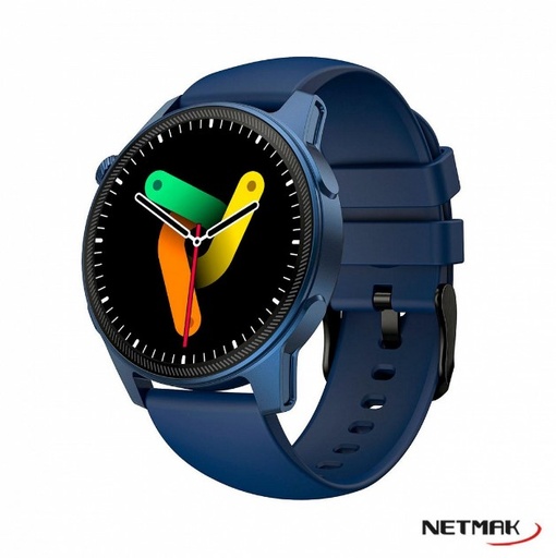 [9693] Netmak Nm-Energy-B Smartwatch Bluetooth 5.3 Amoled Azul