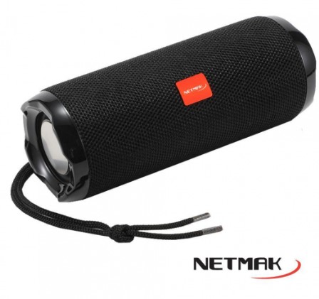 [2418] Netmak Nm-Flow - Parlante Portatil Bluetooth 10W Color Negro