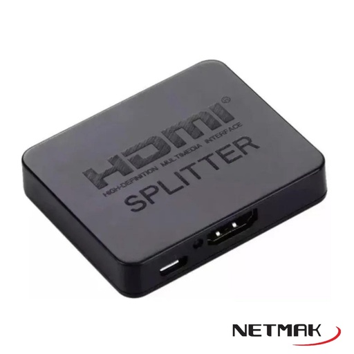 [6112] Netmak Nm-Hd6 - Splitter Hdmi 1X2
