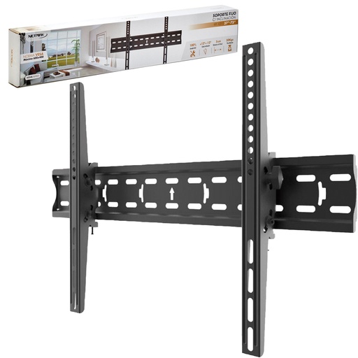 [4310] Netmak Nm-St12 - Soporte Tv Led /Lcd 37"-75" Fijo C/Inclinacion