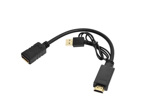 [5964] Nisuta Nshddp - Conversor Hdmi A Monitor Con Display Port 4K
