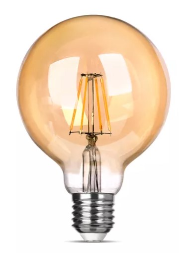 [9494] Novoled Bgl8G Globo Gilamento Golden E27 8W 3000K