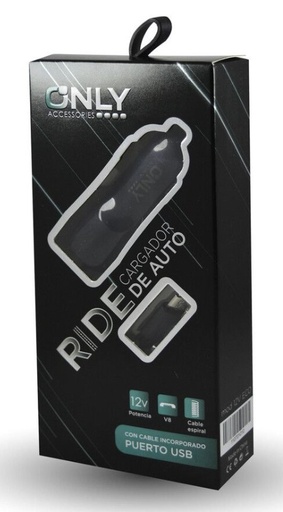 [9721] Only Cargador 12V Mod33 V8 Micro Usb