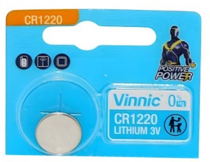 [9645] Pila Cr1220 Vinnic X Unidad 1220