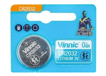 [8187] Pila Cr2032 2032 Vinnic 3V Bios X Unidad