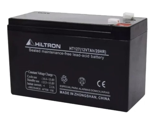 [5210] Pronext Ht-127 Bateria De Gel 7Ah 12V Hiltron - Alarmas