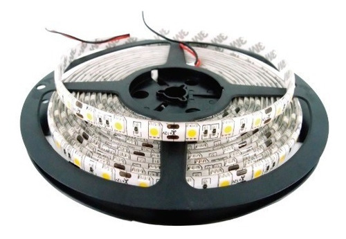 [3057] Tira Led Generica 5050 Interior Calido 3000K 5Mts 14.4W Ip20