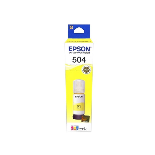 [1949] Tinta Original Epson T504 Yellow Amarillo Para Epson L4150/6161 Series