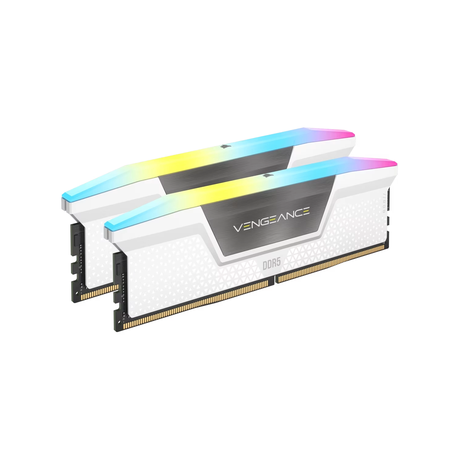 [951900] Memoria Ram Udimm Corsair Vengeance 32Gb Ddr5 6000Mhz Cl30 1.40V (2 X 16Gb) Blanca Rgb