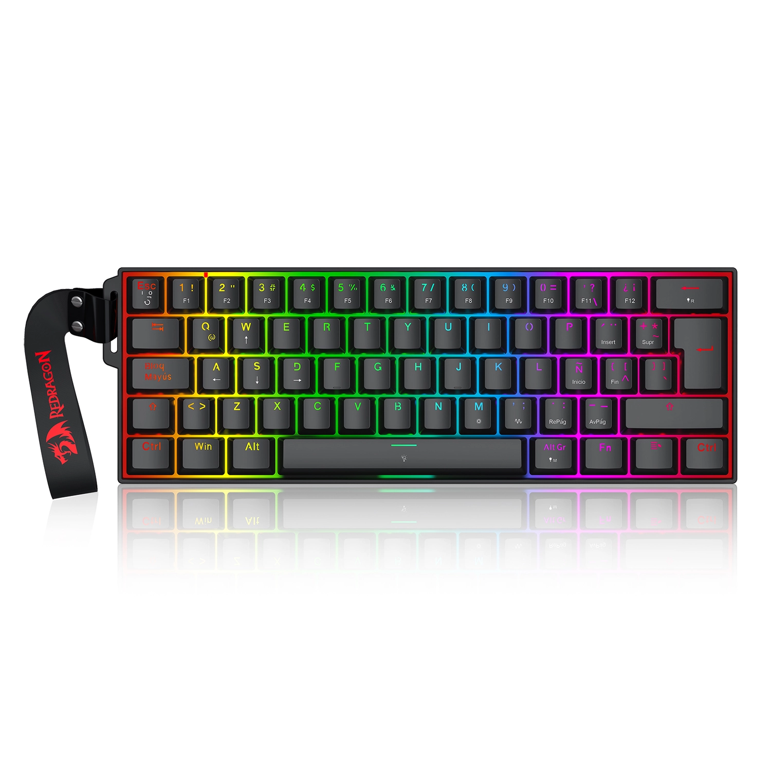 [951994] Teclado Redragon Fizz K617 Magnético Negro