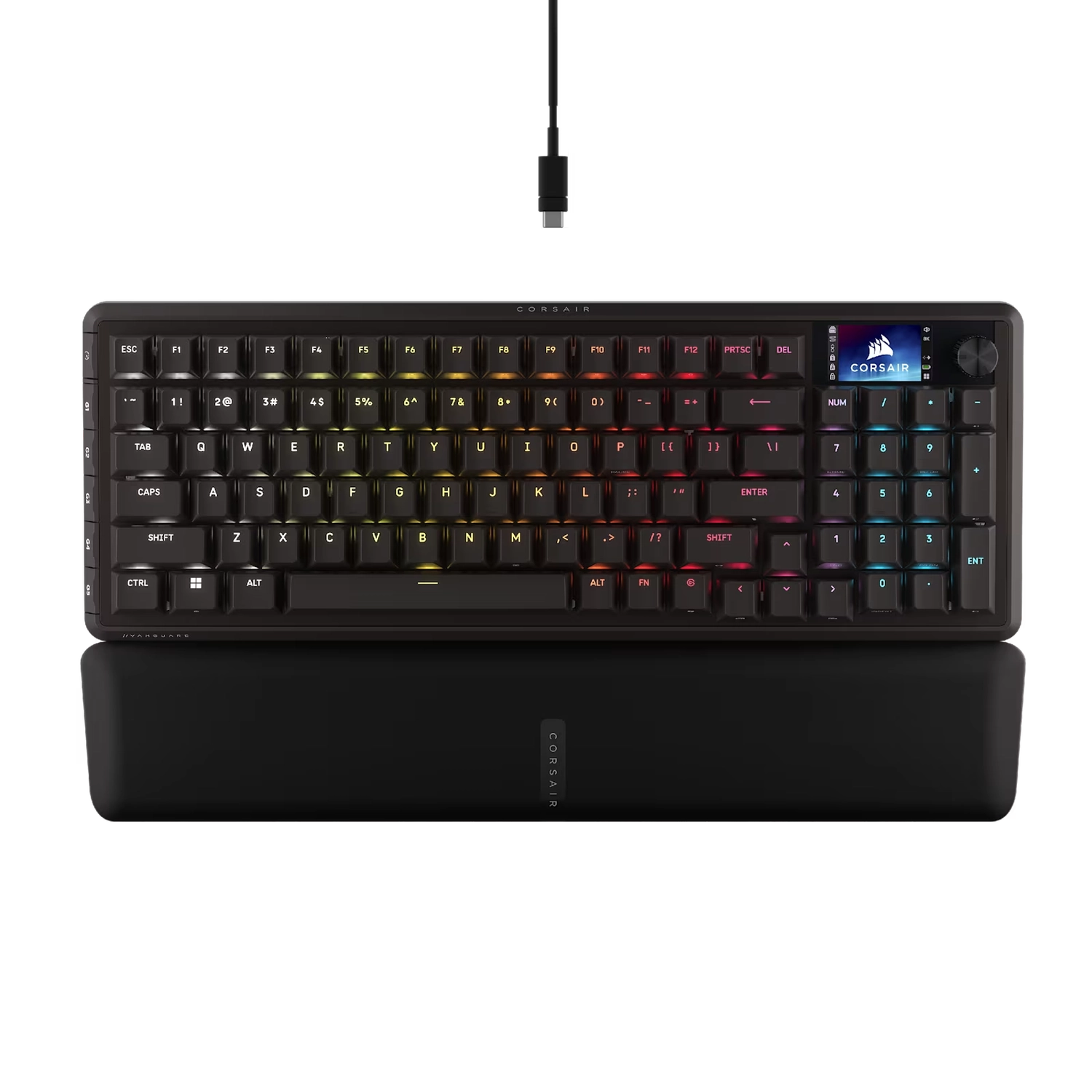 [952050] Teclado Gamer Corsair Vanguard 96 Mecánico Inalámbrico Backlit Rgb Led Mlx Plasma Negro