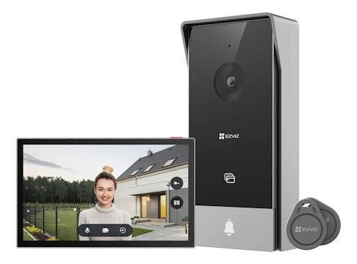 VIDEOPORTERO INTELIGENTE EZVIZ HP5 PANTALLA 7 WIFI RFID 1080P 2MP (CS-HP5-R100-1W2TFC)