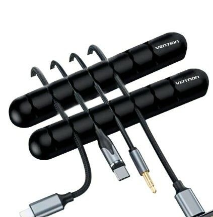 [952196] ORGANIZADOR PARA CABLES 7 RANURAS MODV-00DM – VARIOS – NEGRO