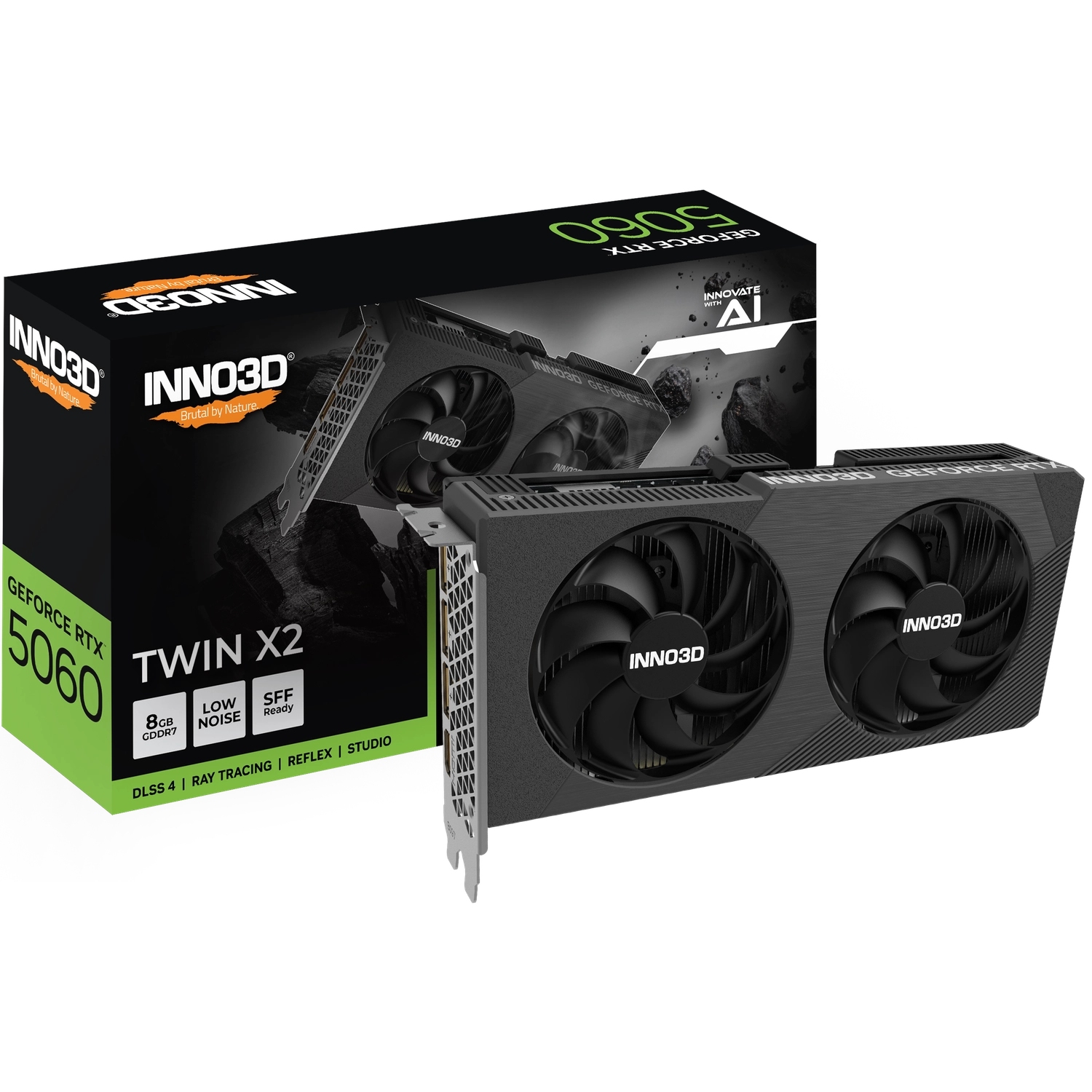 [952263] Placa De Video Inno3D Geforce Rtx 5060 Twin X2 8Gb