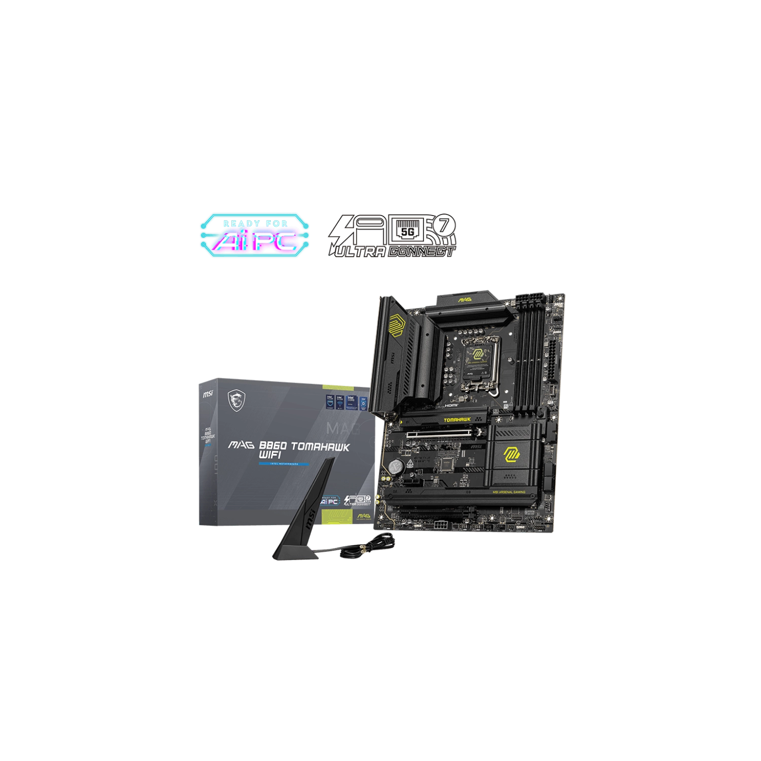 [952277] Motherboard Msi Mag B860 Tomahawk Wifi Ddr5  Lga 1