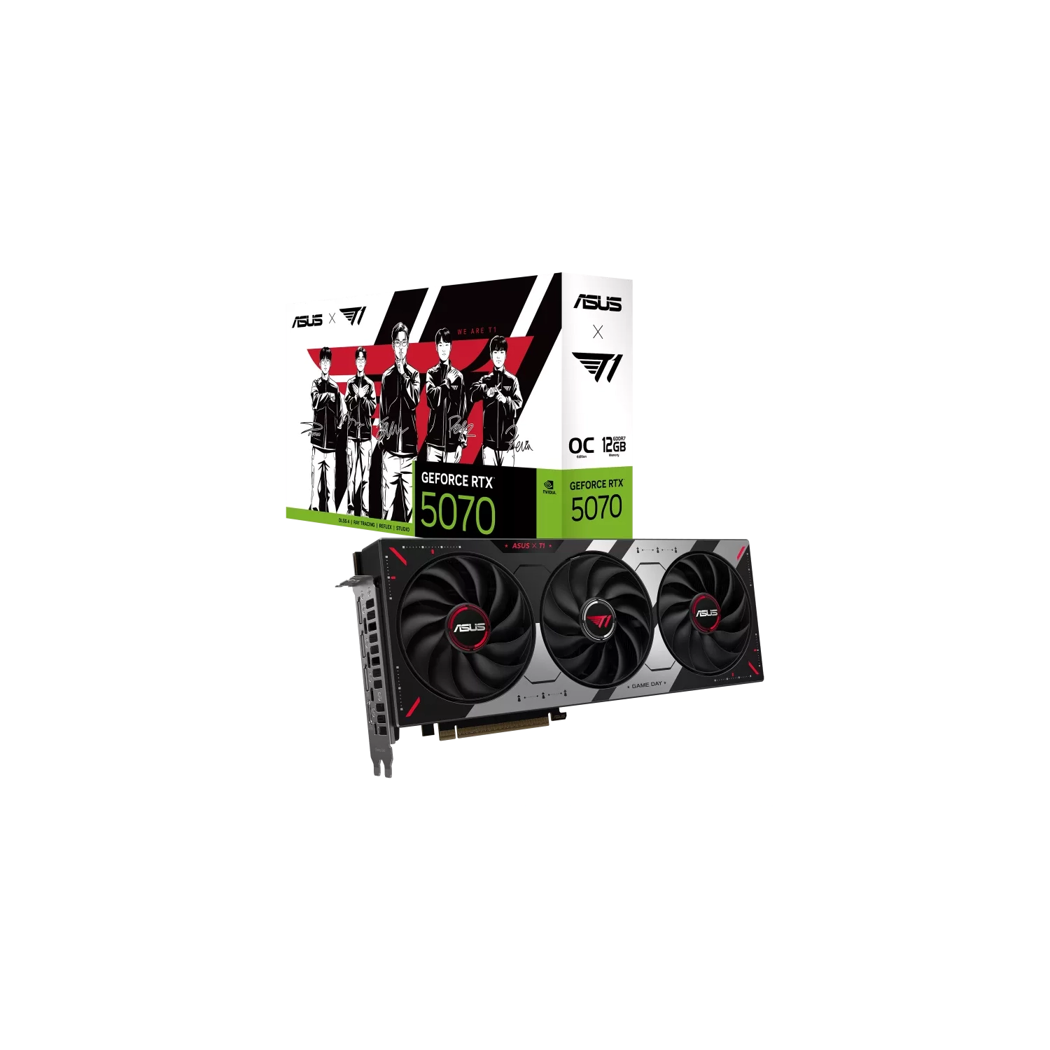 [952312] Placa De Video Asus Nvidia Geforce T1 Rtx5070 O12G