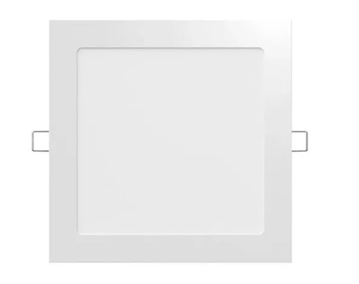 [6298] Baw Plafon Led 6W 220V Cuadrado Frío Embutir 6500K 