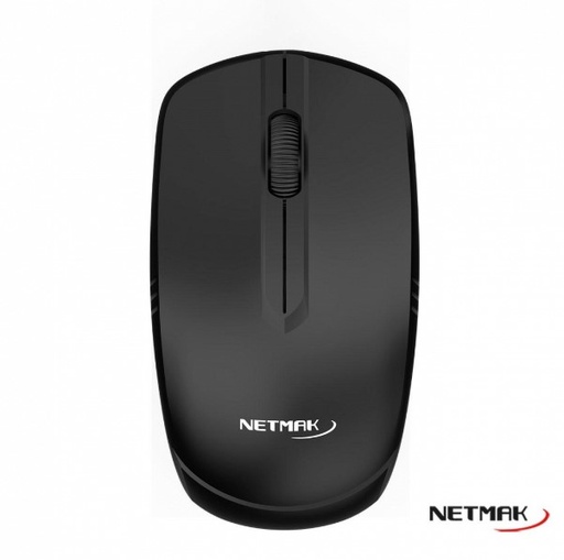 [10000] Netmak Nm-M684 Mouse Inalambrico Negro