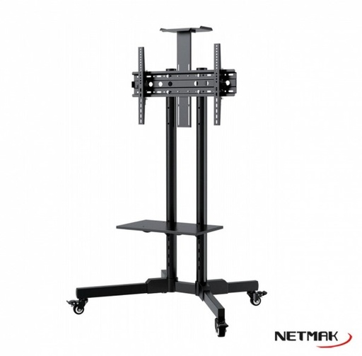 [10018] Netmak Nm-St37 Soporte Tv Led 32" - 75" Pie Con Ruedas