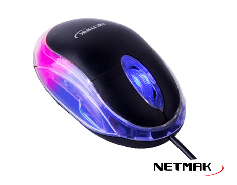 [1423] Nm-M01 Netmak Mouse Luminoso Usb