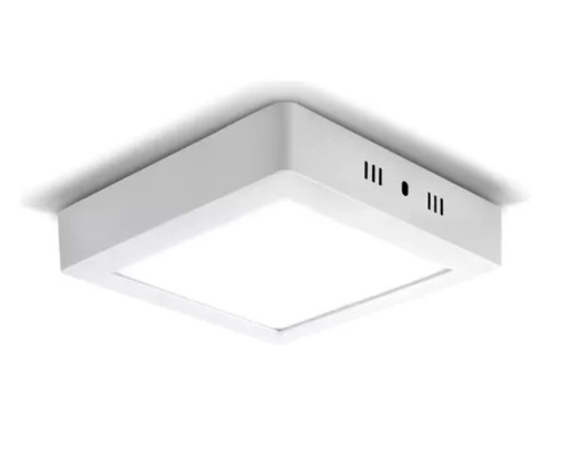 [9827] Novoled Plafon Panel Led De Aplicar Cuadrado 24W Calido 3000K Nov-Par24C