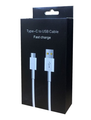 [9874] Only Cable Usb A Tipo C - Largo 2 Mts