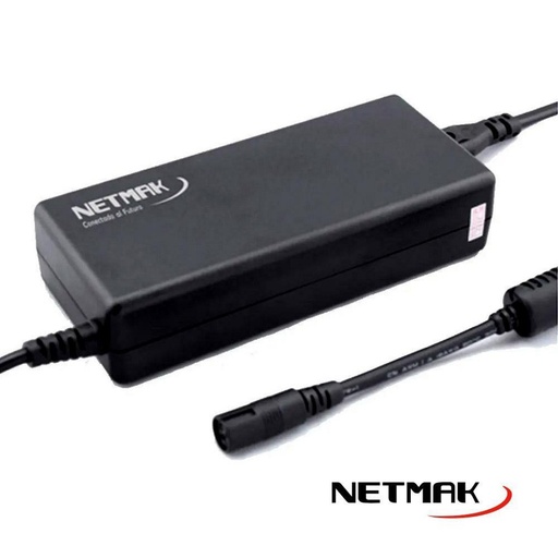 [10108] NETMAK NM-1284 CARGADOR AUTOMATICO UNIVERSAL 65W