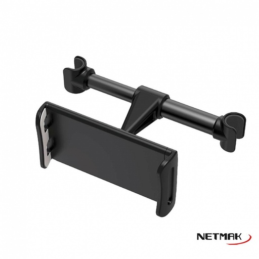 [10132] NETMAK NM-HC87 SOPORTE DE TABLET PARA APOYA CABEZA AUTO