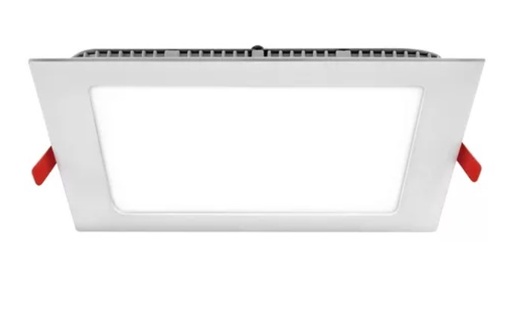 [10248] Novoled Nov-Pec6f Plafon Panel De Embutir Cuadrado 6W Blanco Frio 6500K 