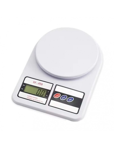 [10253] Balanza Digital De Cocina 10 Kg Display Lcd Pila Aaa (No Incluidas)