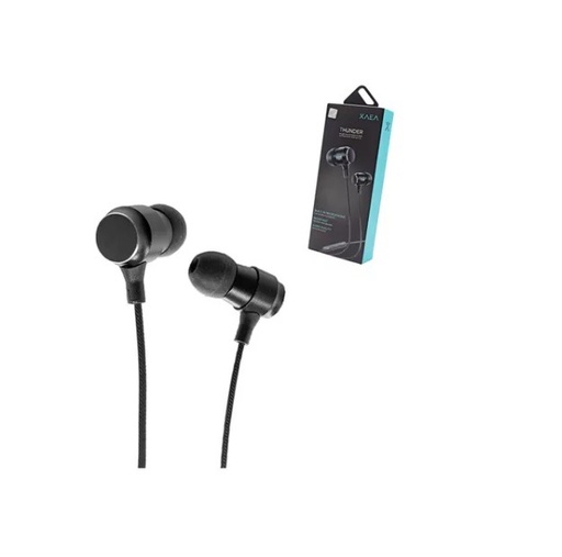 [10273] Xaea Auricular Thunder Manos Libres Mod39 1,20mts Con Micrófono